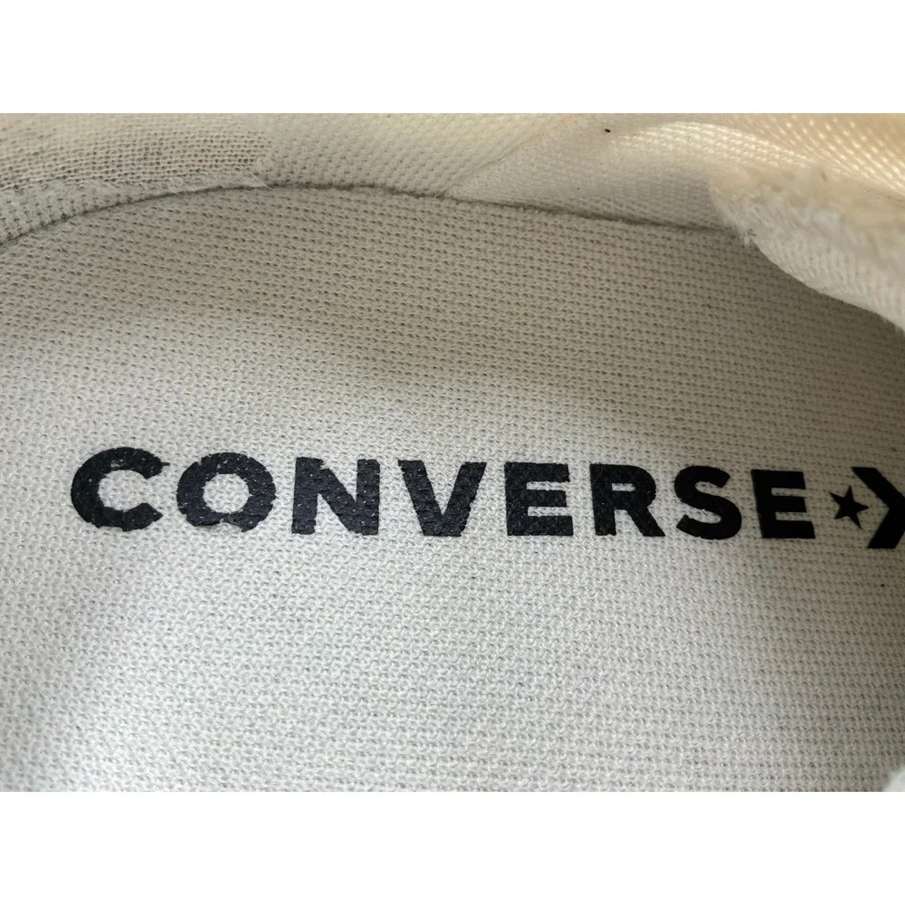Converse Run Star Hike Low Top Unisex 5.5 Mens 7 Womens White Sneaker 168817C